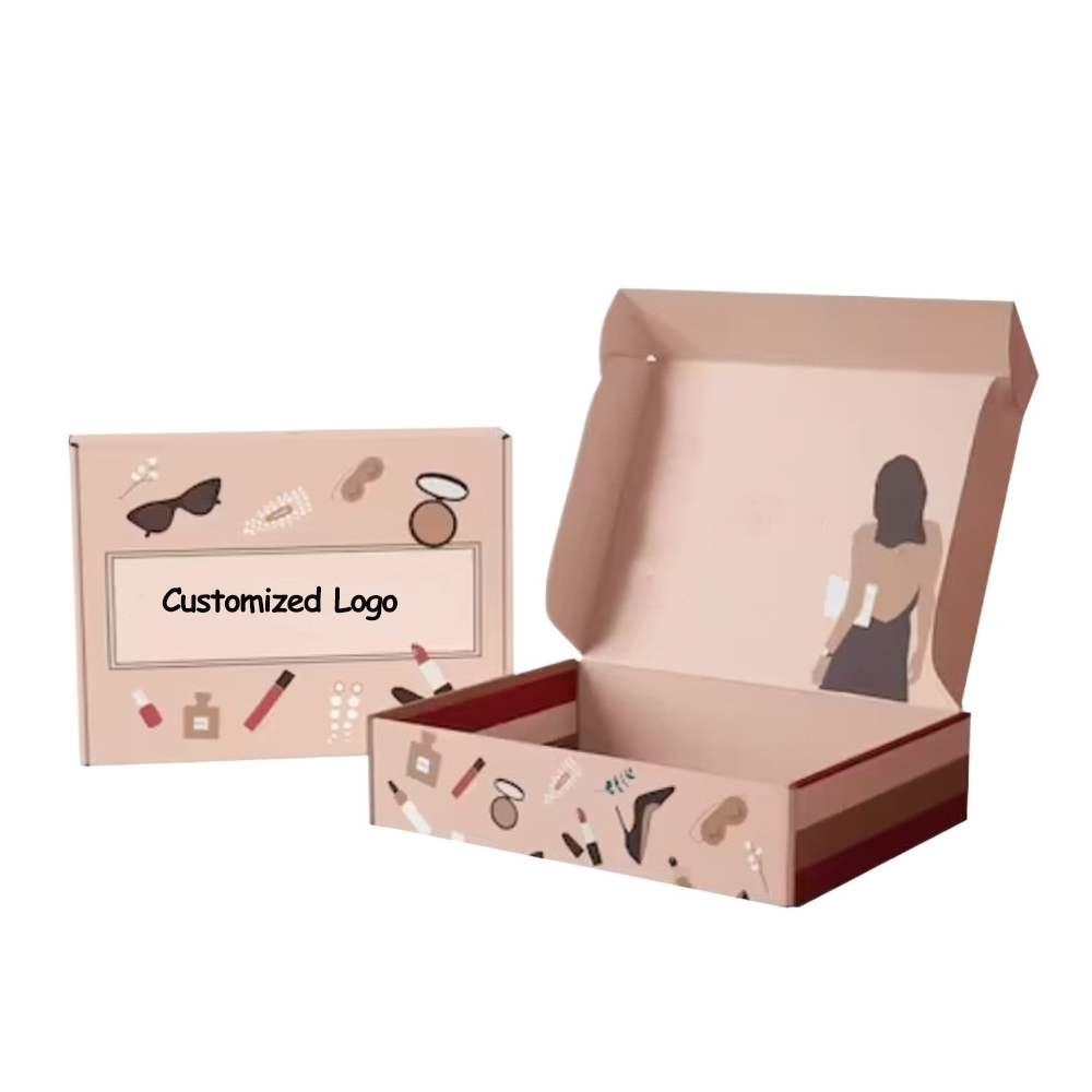 Custom cosmetic packaging box with premium printing finish