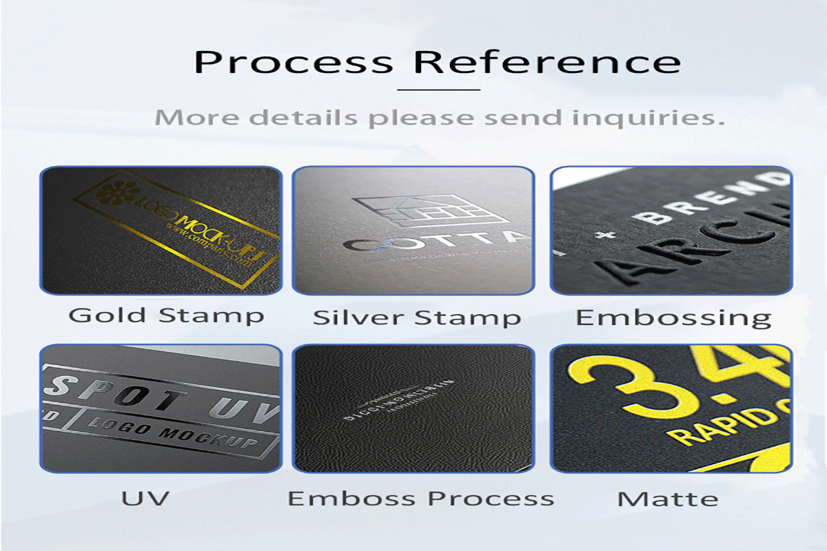 Premium finishing including foil stamping and embossing on cosmetic packaging