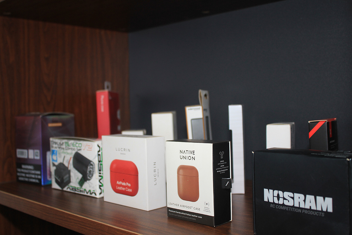 Collection of custom cosmetic packaging boxes for beauty brands